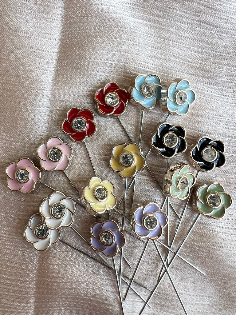 Periwinkle Long Hijab Pins