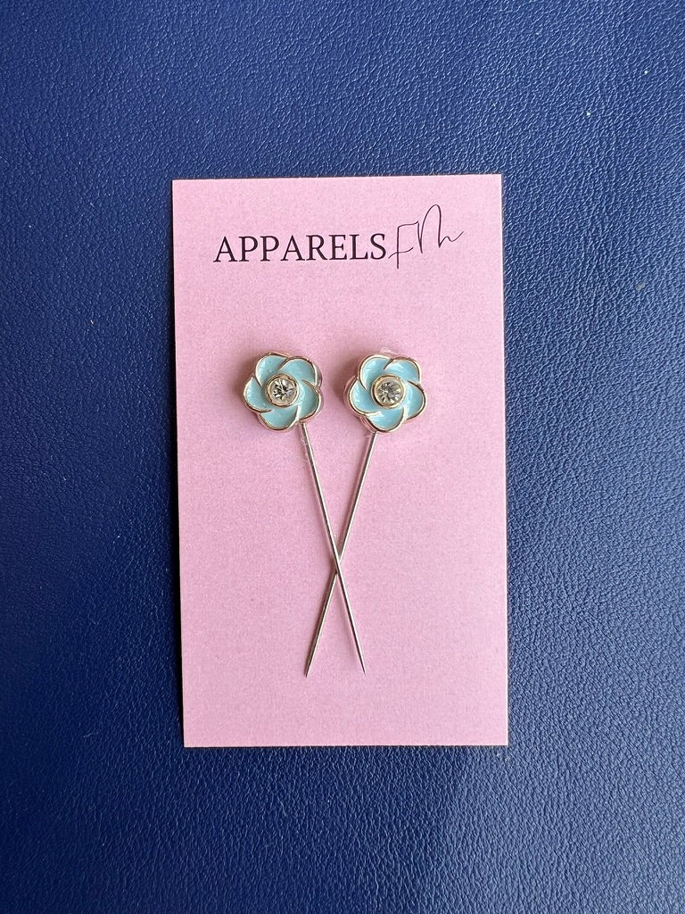 Periwinkle Long Hijab Pins