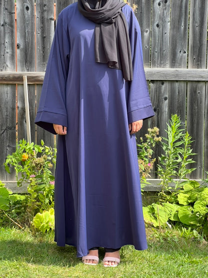 Bell Sleeves Nida Abaya - Apparels F M