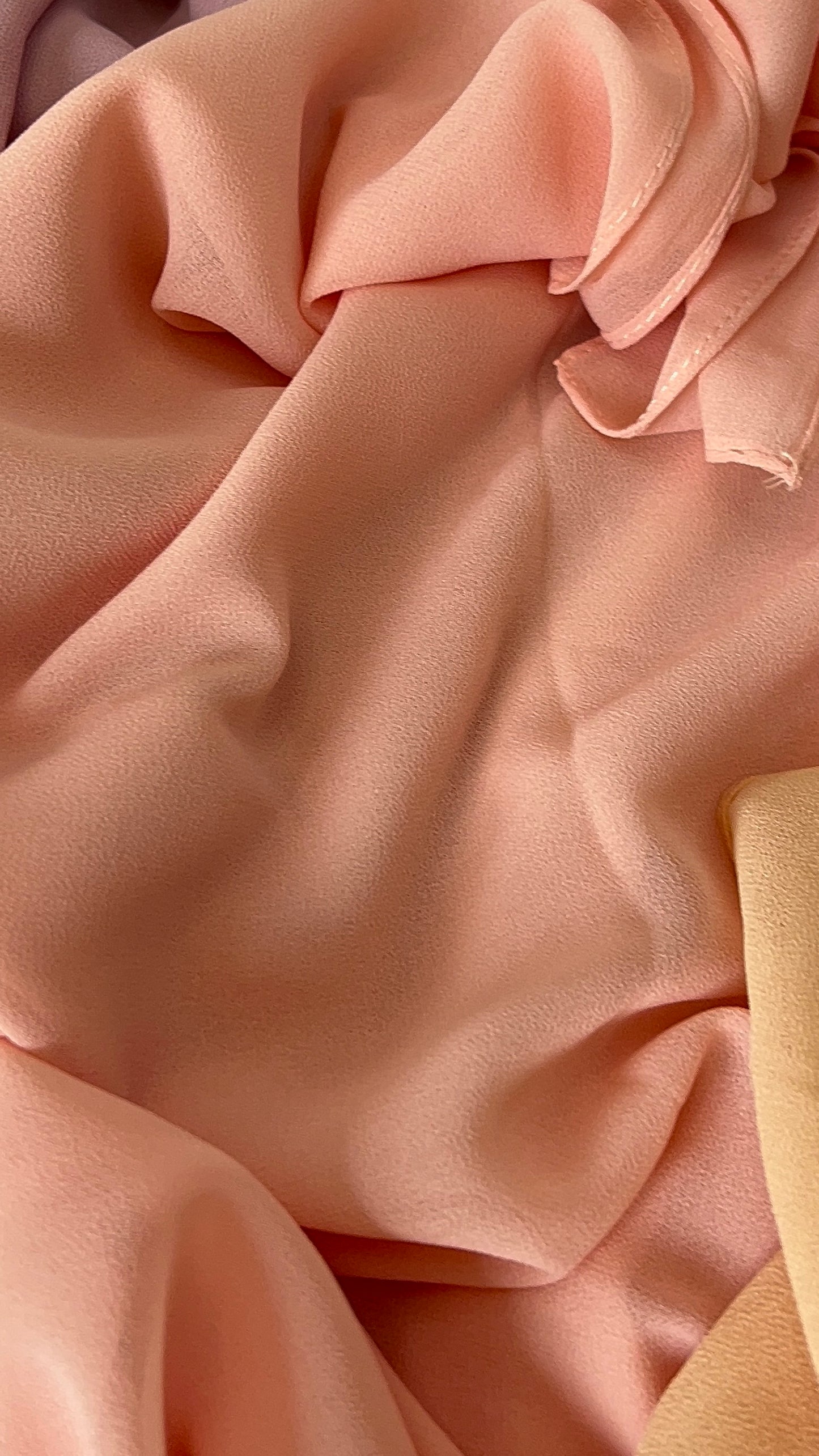 Premium Pearl Chiffon Square Scarf - Apparels F M