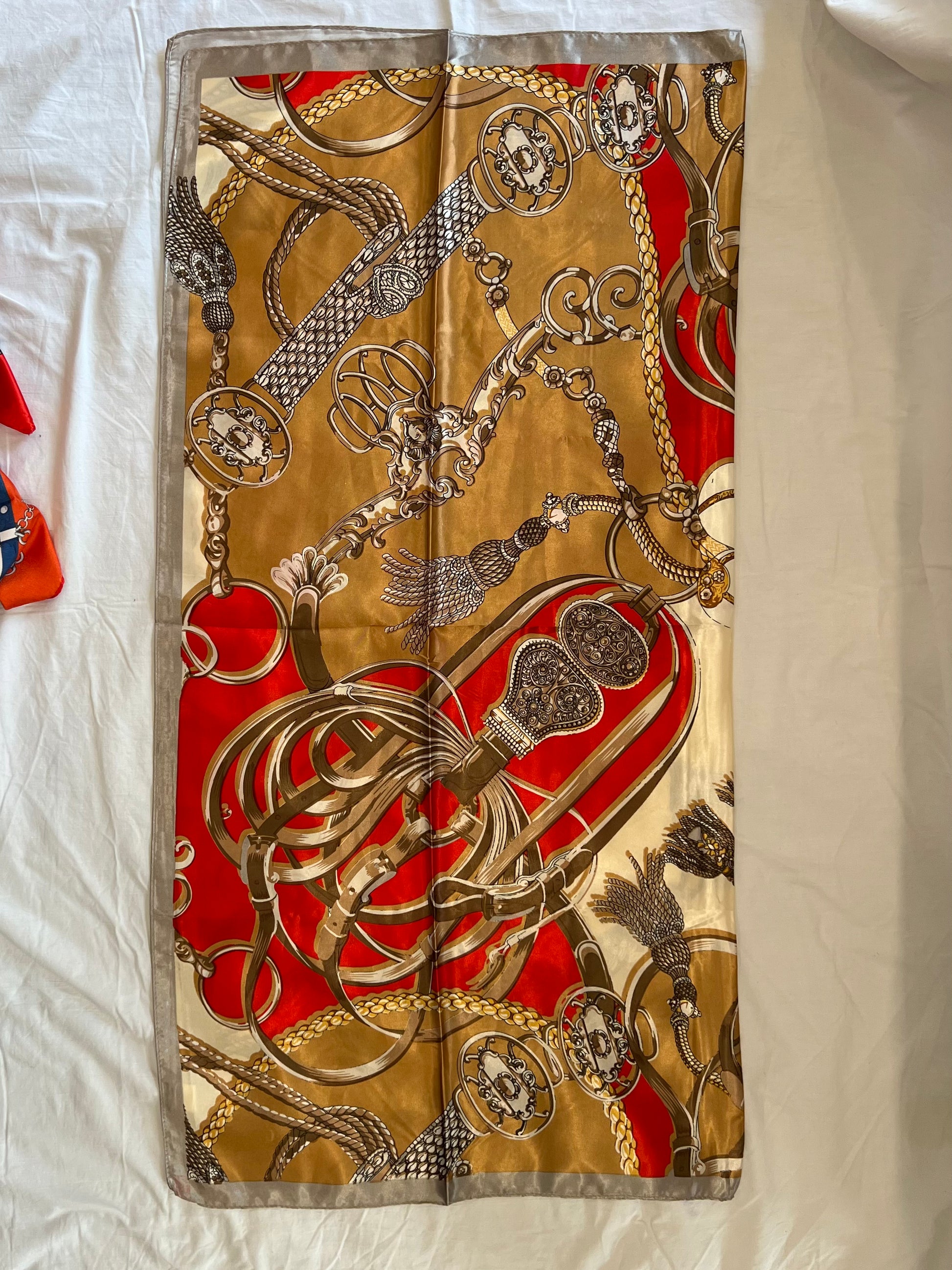 Turkish Silk Square Scarf - Apparels F M