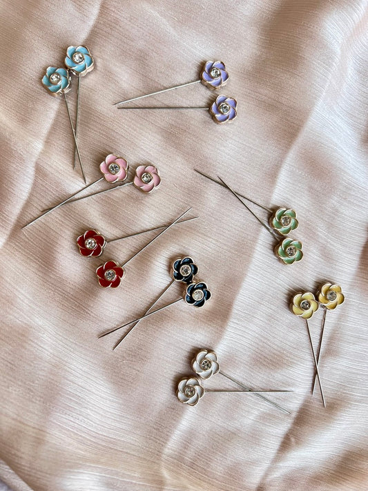 Periwinkle Long Hijab Pins